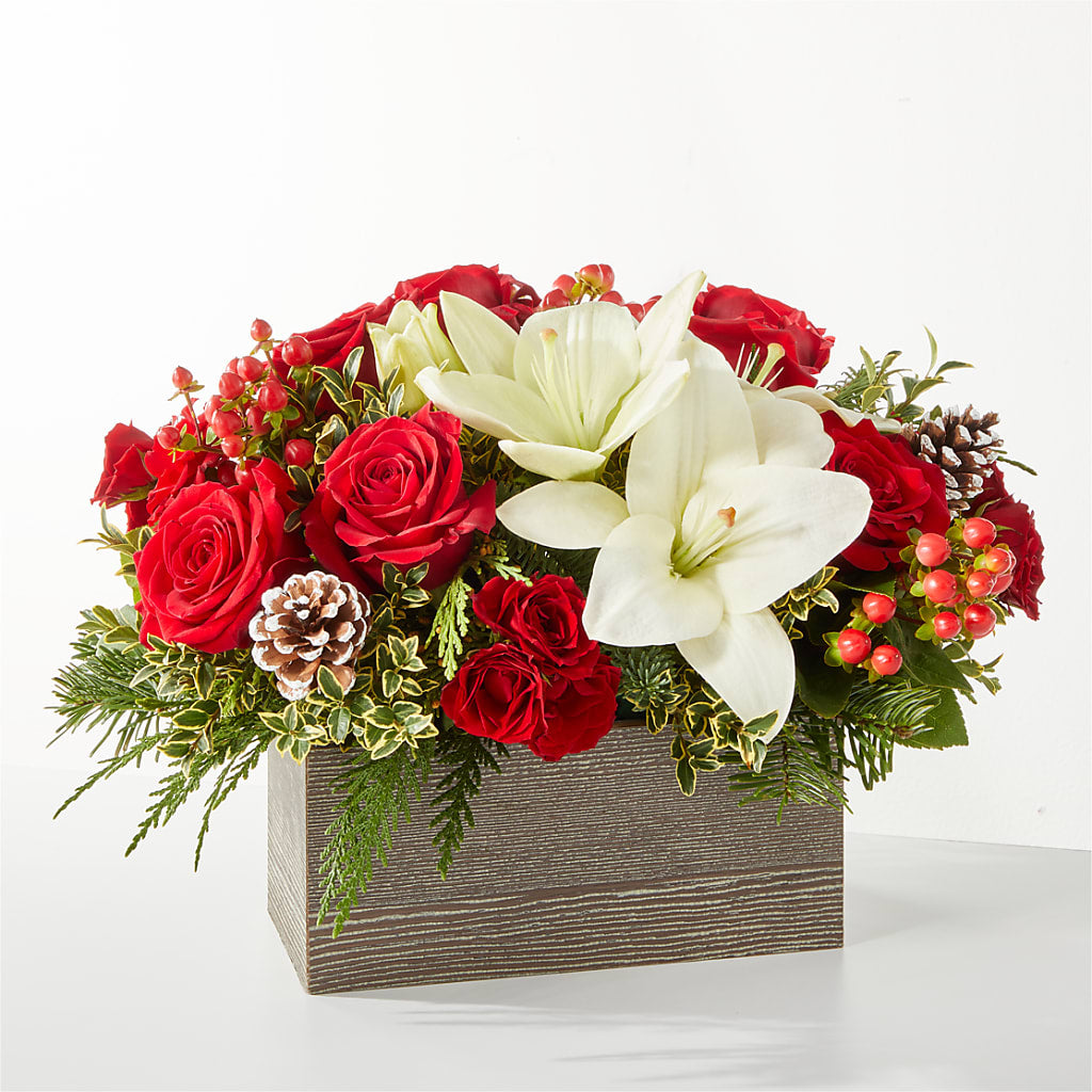 Snowy Wonderland Bouquet – Your Thoughts Floral, El Paso TX