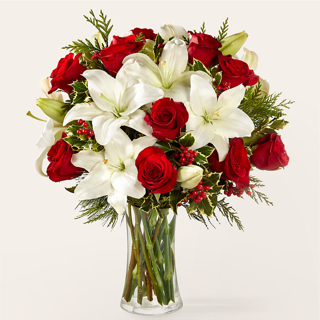 Sparkling Snowflakes Bouquet – Your Thoughts Floral, El Paso TX