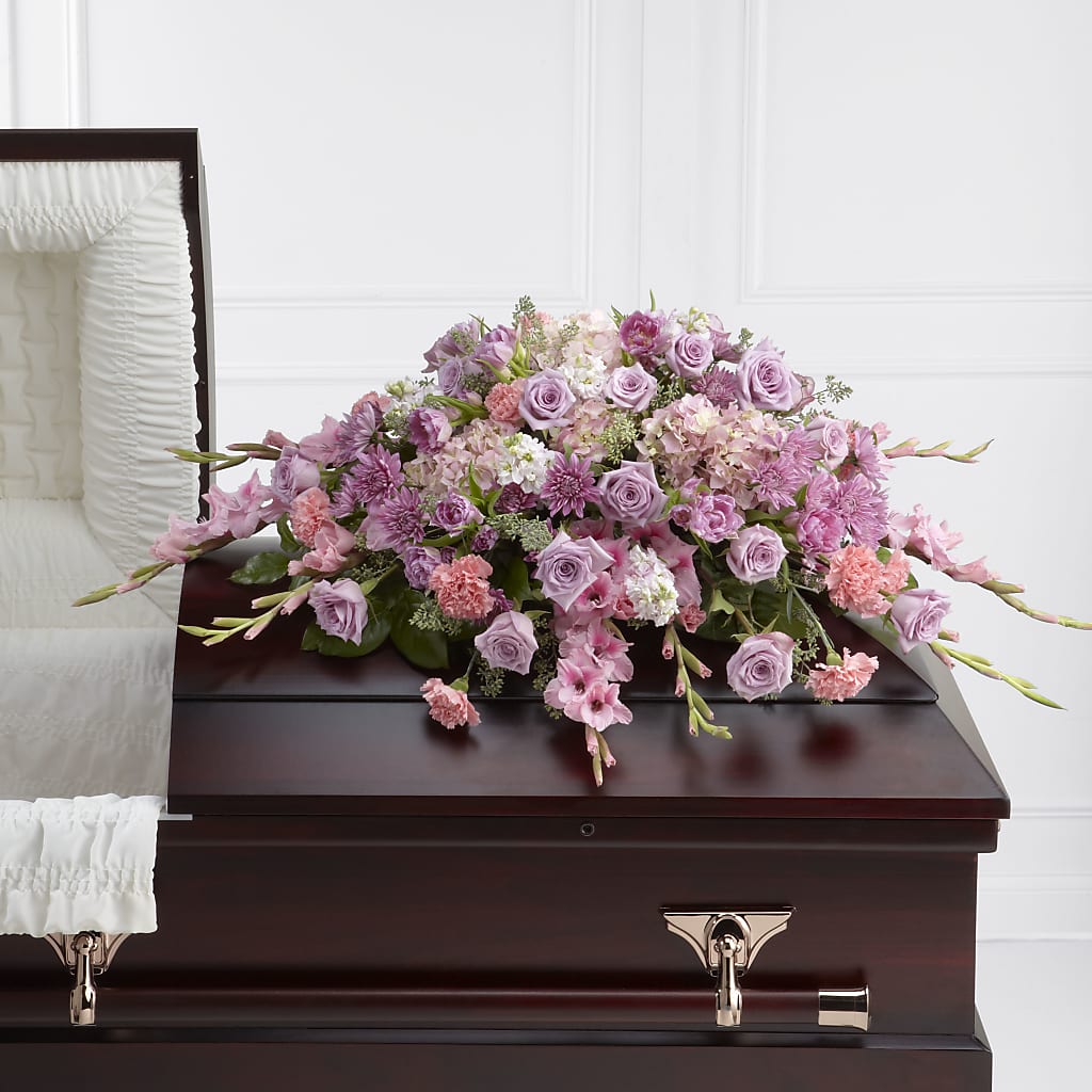 Immorata Casket Spray – Your Thoughts Floral, El Paso TX