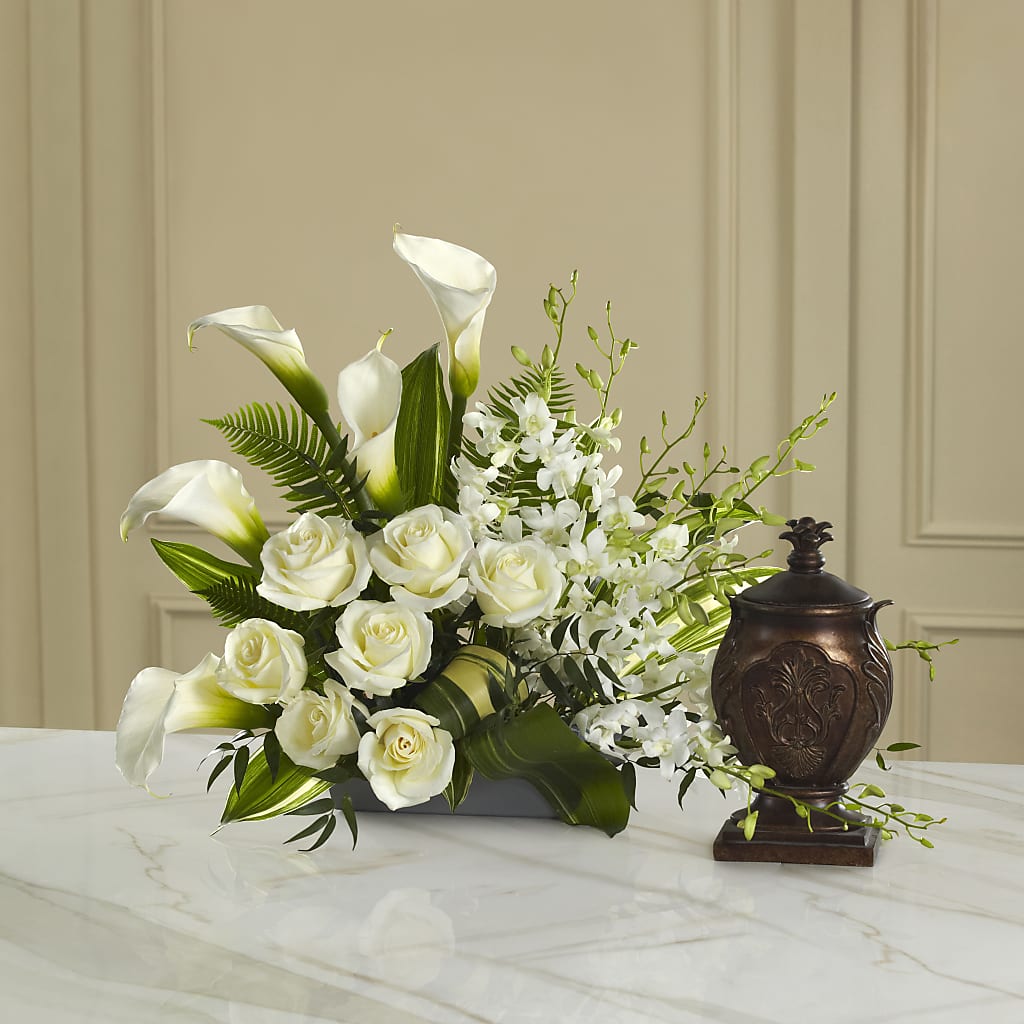 At Peace Arrangement – Your Thoughts Floral, El Paso TX