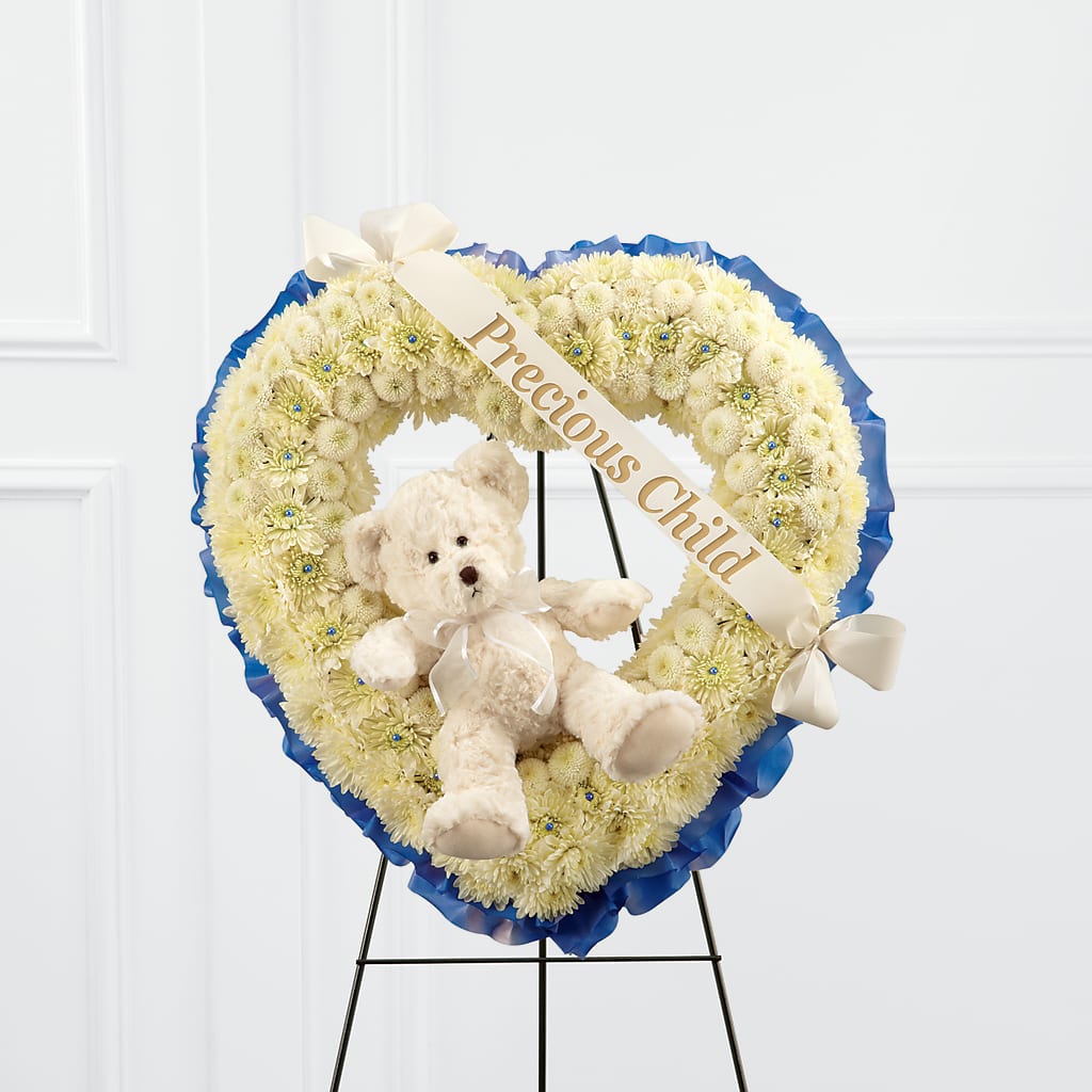 Precious Child Standing Heart – Your Thoughts Floral, El Paso TX