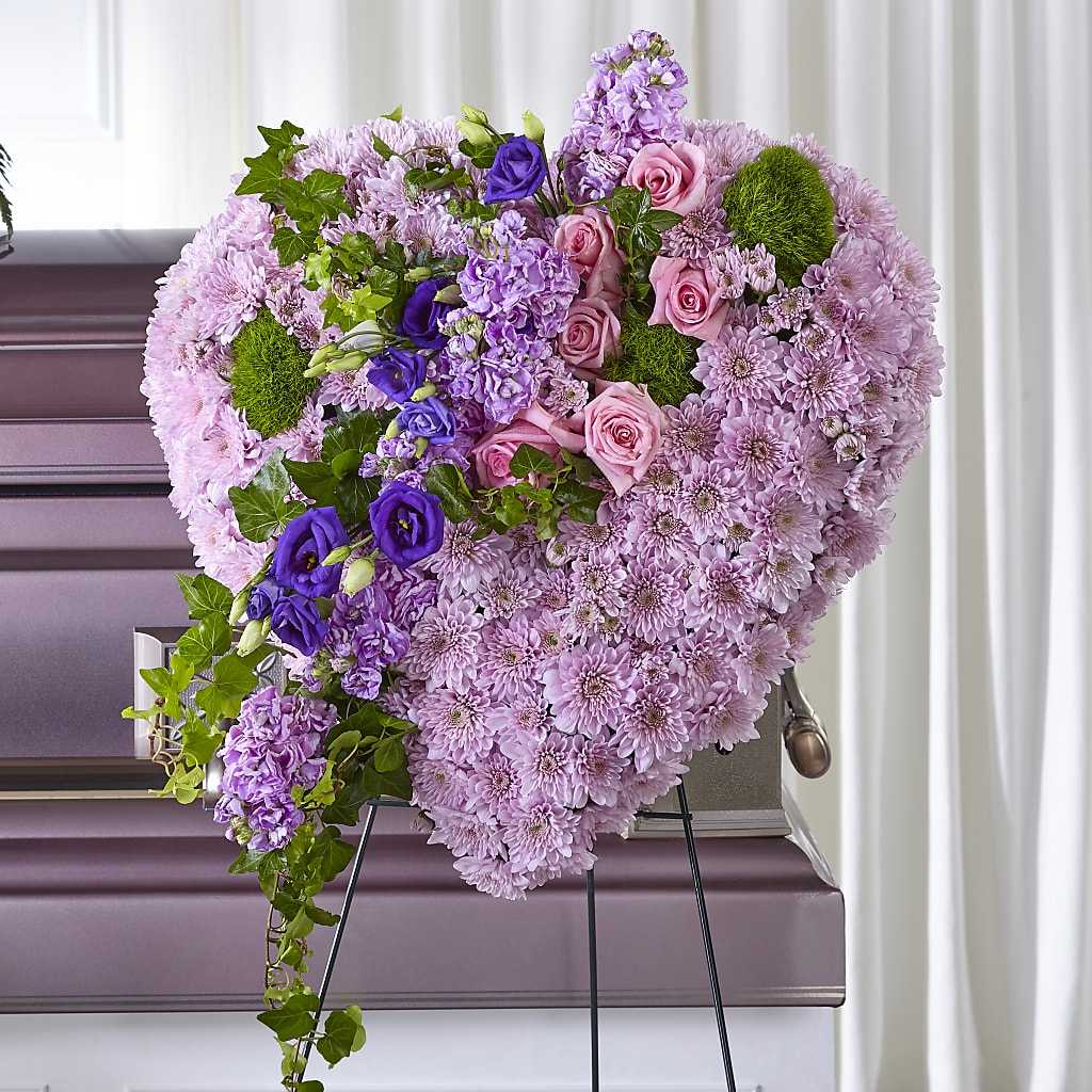 Treasured Love Standing Heart – Your Thoughts Floral, El Paso TX