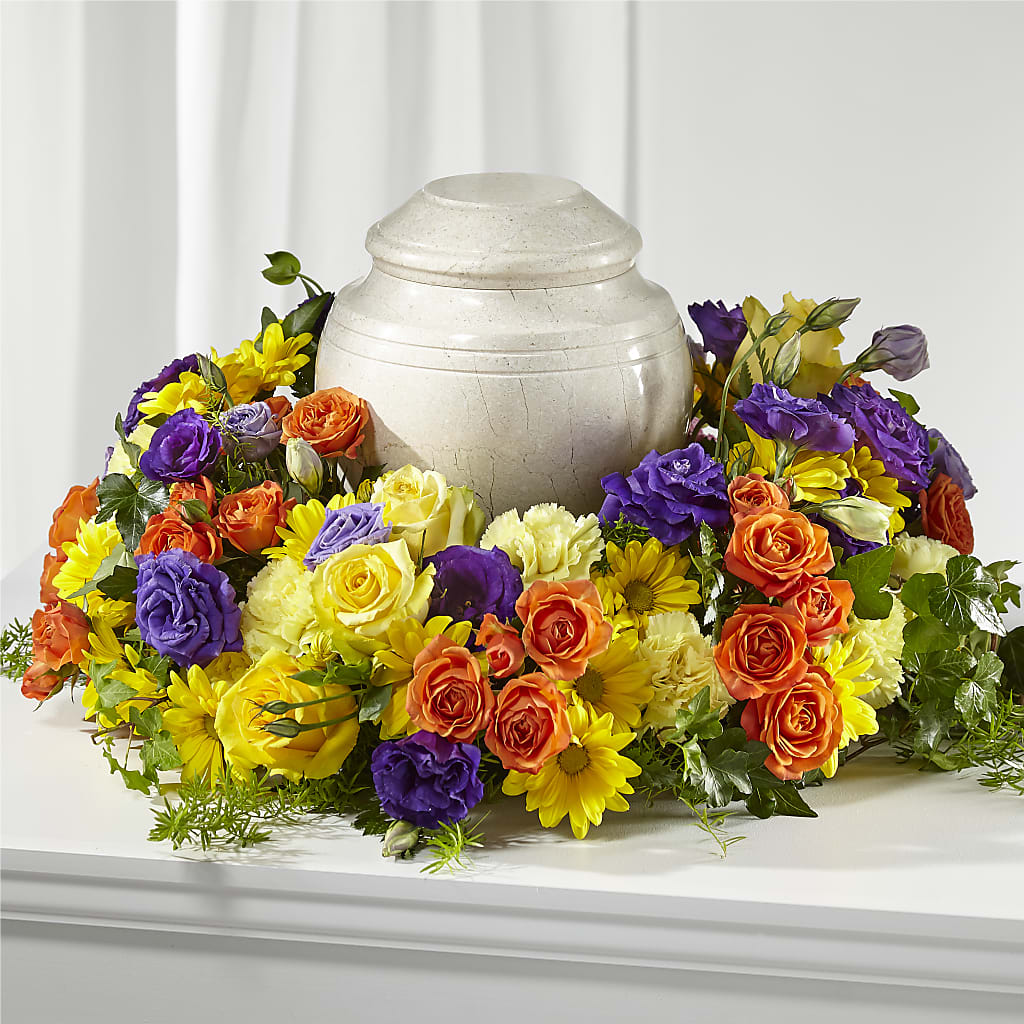 Blossoms of Remembrance Cremation Adornment – Your Thoughts Floral, El Paso TX