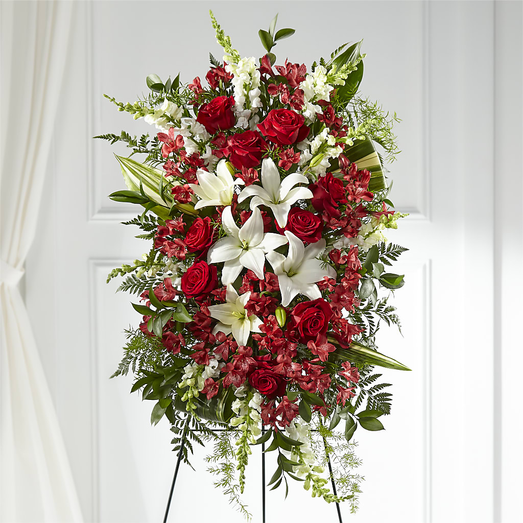 Everlasting Memory Standing Spray – Your Thoughts Floral, El Paso TX