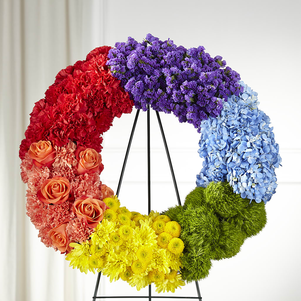 Circle of Love Wreath – Your Thoughts Floral, El Paso TX