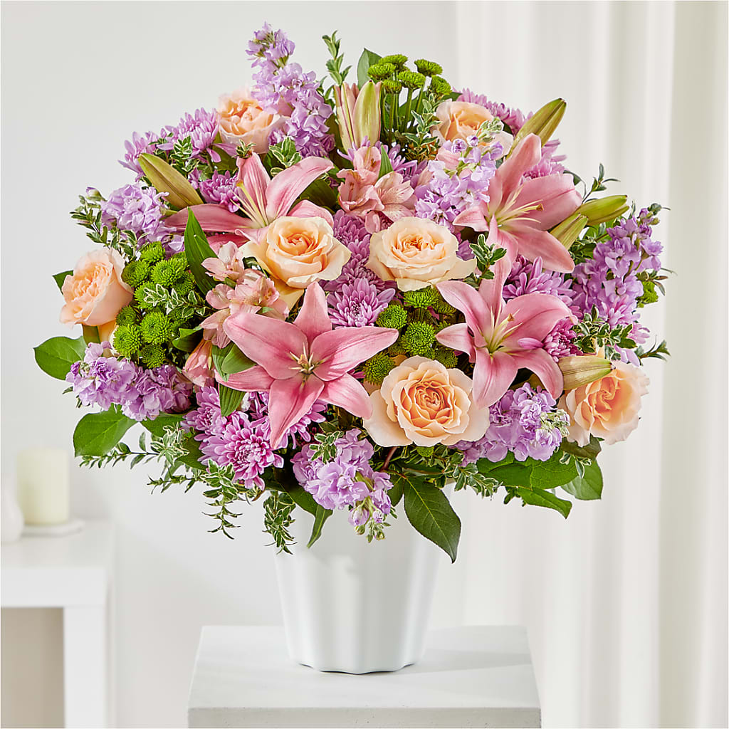 Supportive Embrace Tabletop Basket – Your Thoughts Floral, El Paso TX