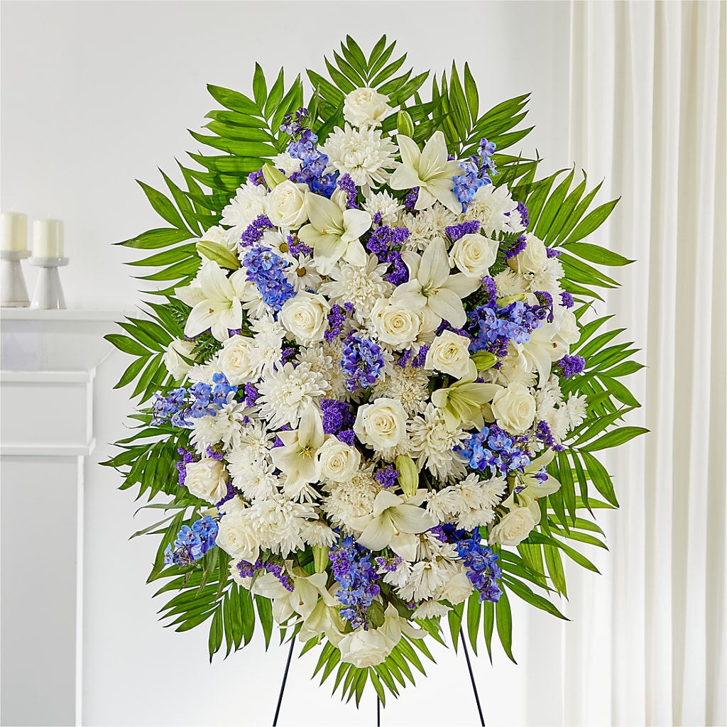 At Rest Standing Spray – Your Thoughts Floral, El Paso TX