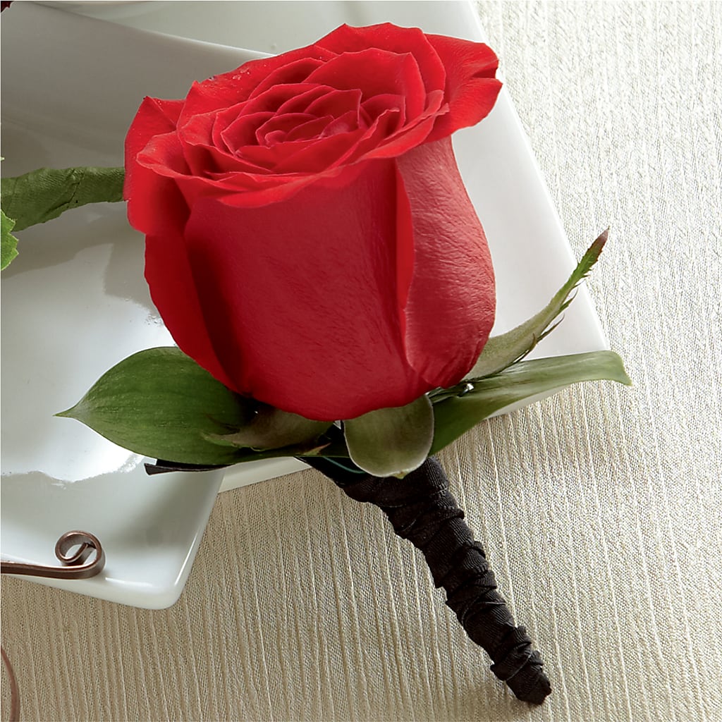 Red Rose Boutonniere – Your Thoughts Floral, El Paso TX
