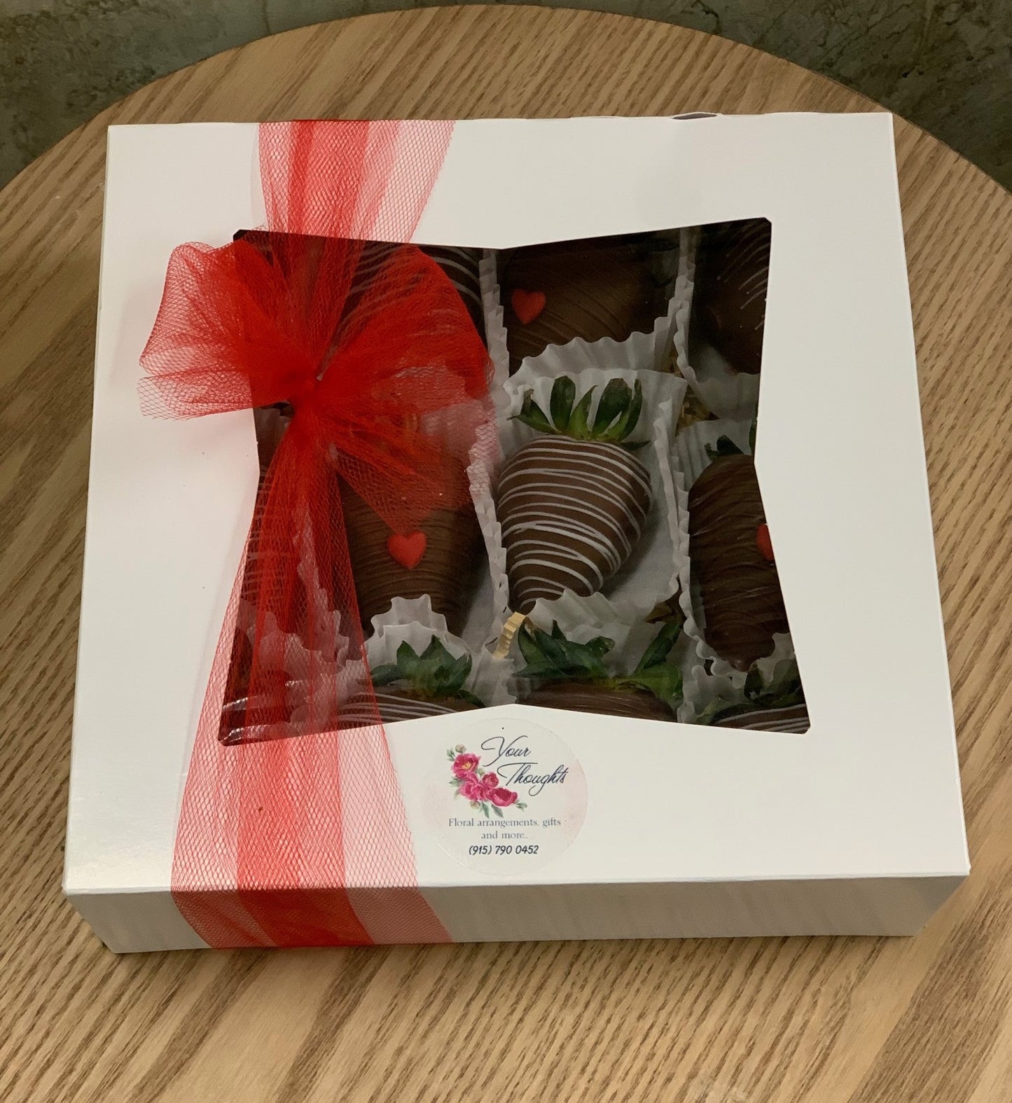 Chocolate Covered Strawberries –  Your Thoughts Floral, El Paso TX