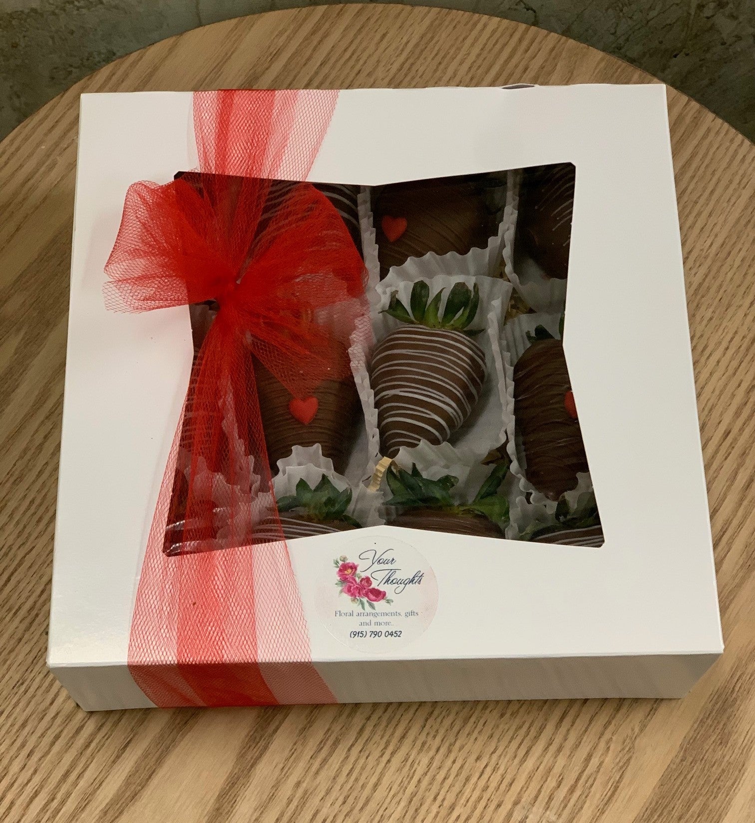 Chocolate Covered Strawberries –  Your Thoughts Floral, El Paso TX